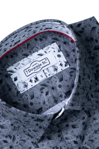 SHORT SLEEVE SPORT SHIRTS IN GREY