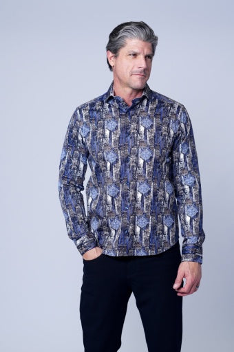 100 LONGSLEEVE SHIRT IN BROWN - 7 Downie St.®