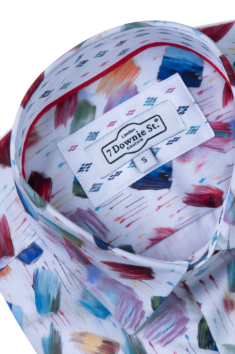 9098  Short Sleeve Sport Shirts in Multi