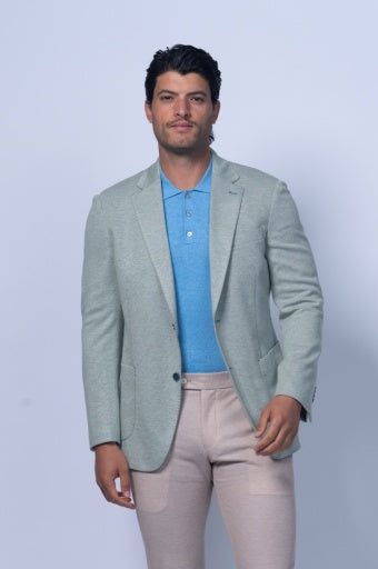 Brighton Green Jersey Stretch Knit