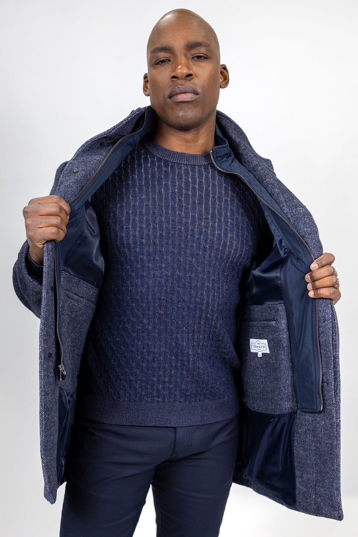 Batavia Wool Blend Car Coat