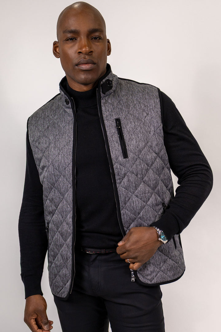 Flannigan Vest - Black