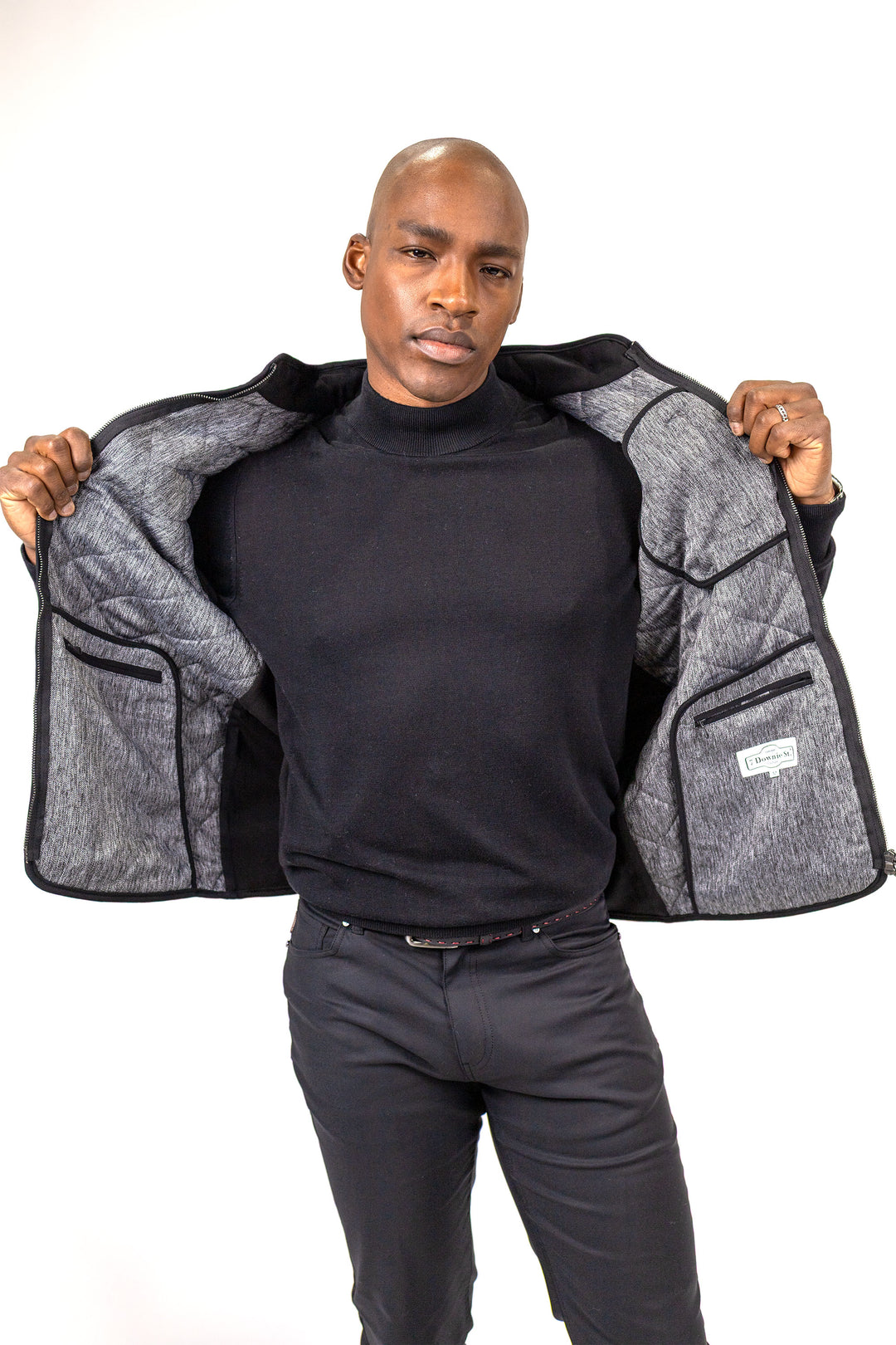 Flannigan Vest - Black