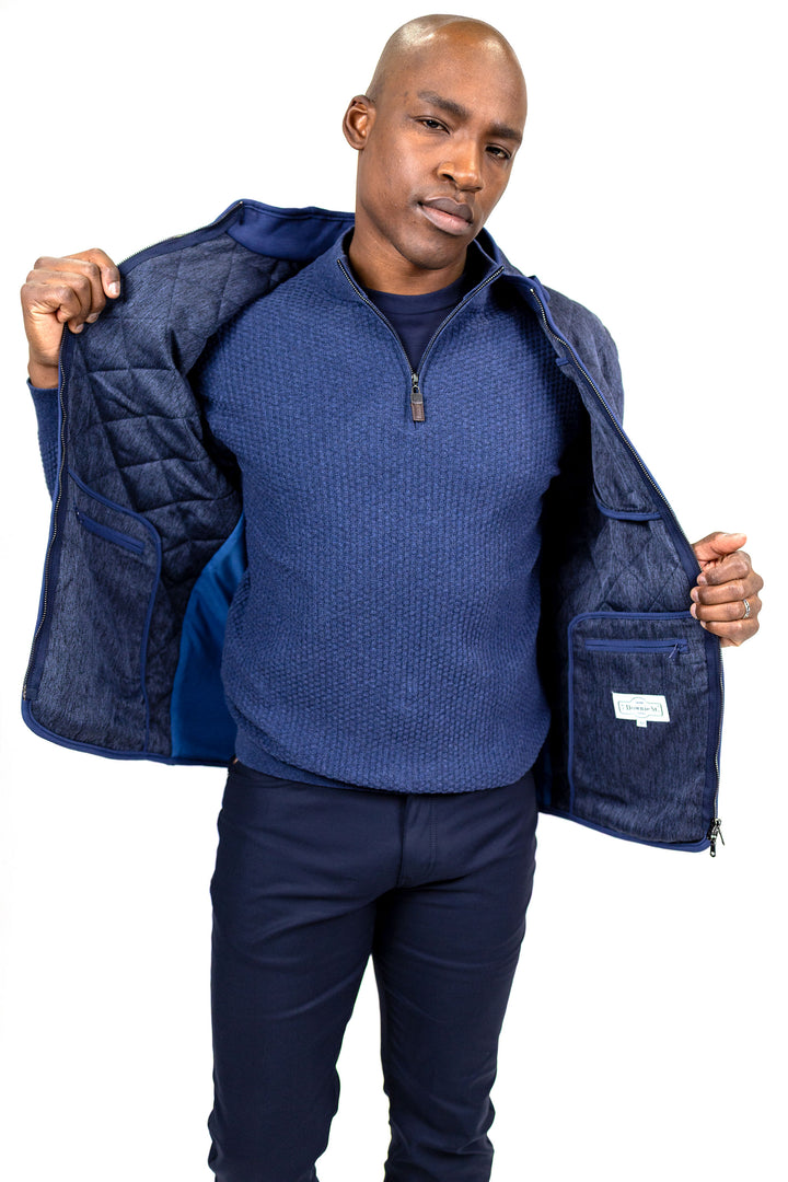 Flannigan Vest - Blue