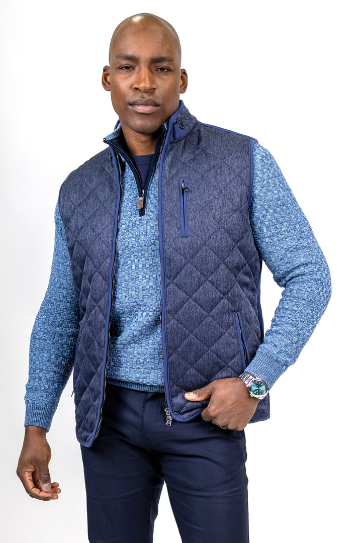 Flannigan Vest - Blue