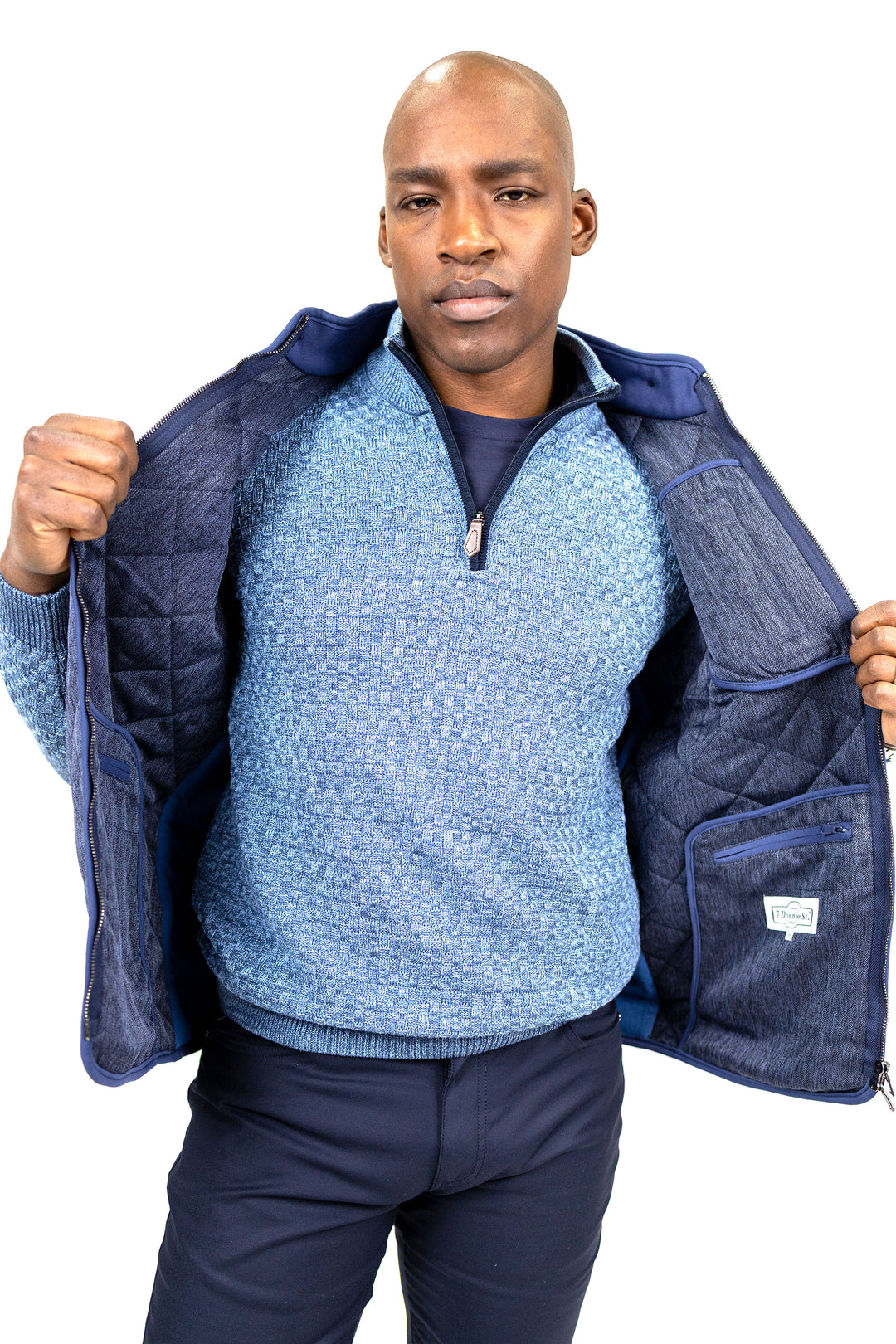 Flannigan Vest - Blue