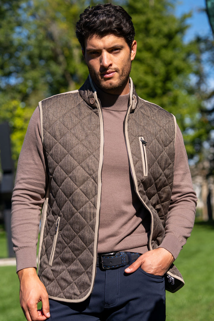 Flannigan Vest - Tan