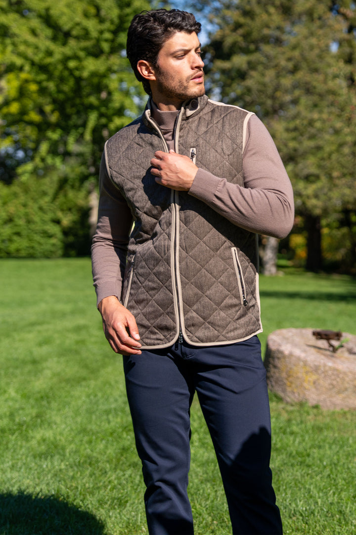 Flannigan Vest - Tan