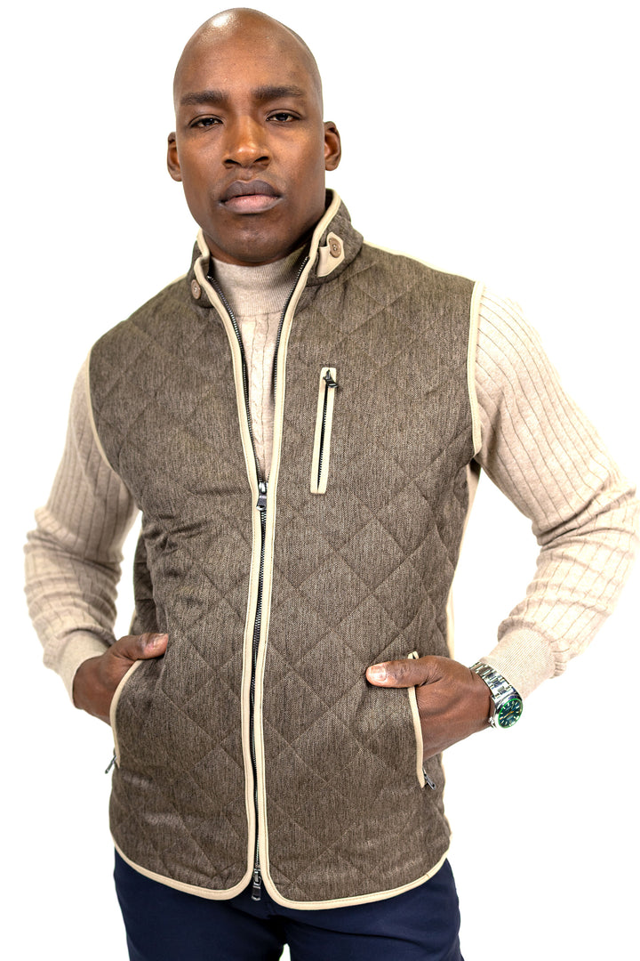 Flannigan Vest - Tan
