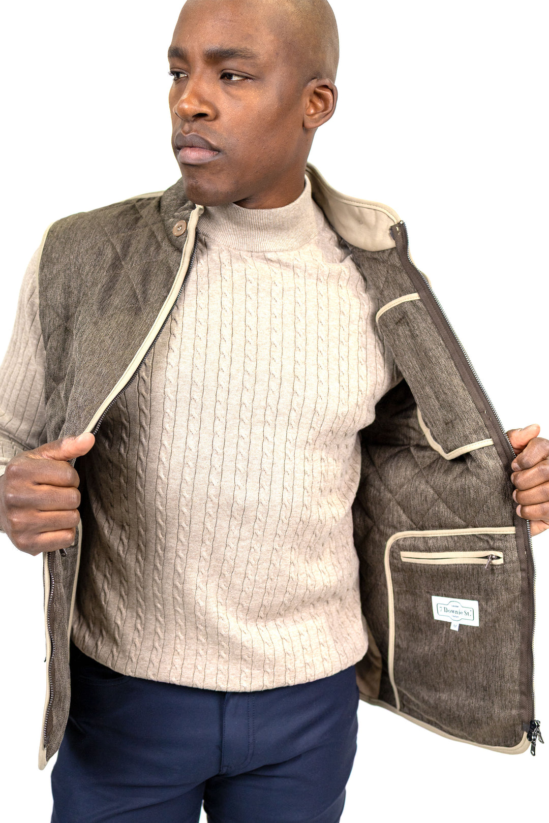 Flannigan Vest - Tan