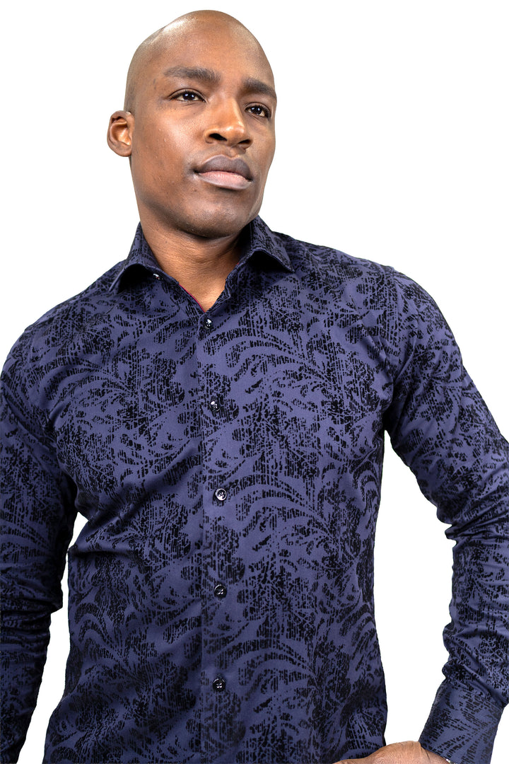 Flocked Sport Shirt