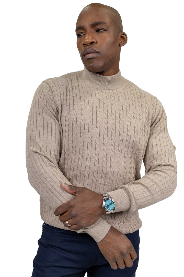 Ozark Mockneck Sweater - Mocha