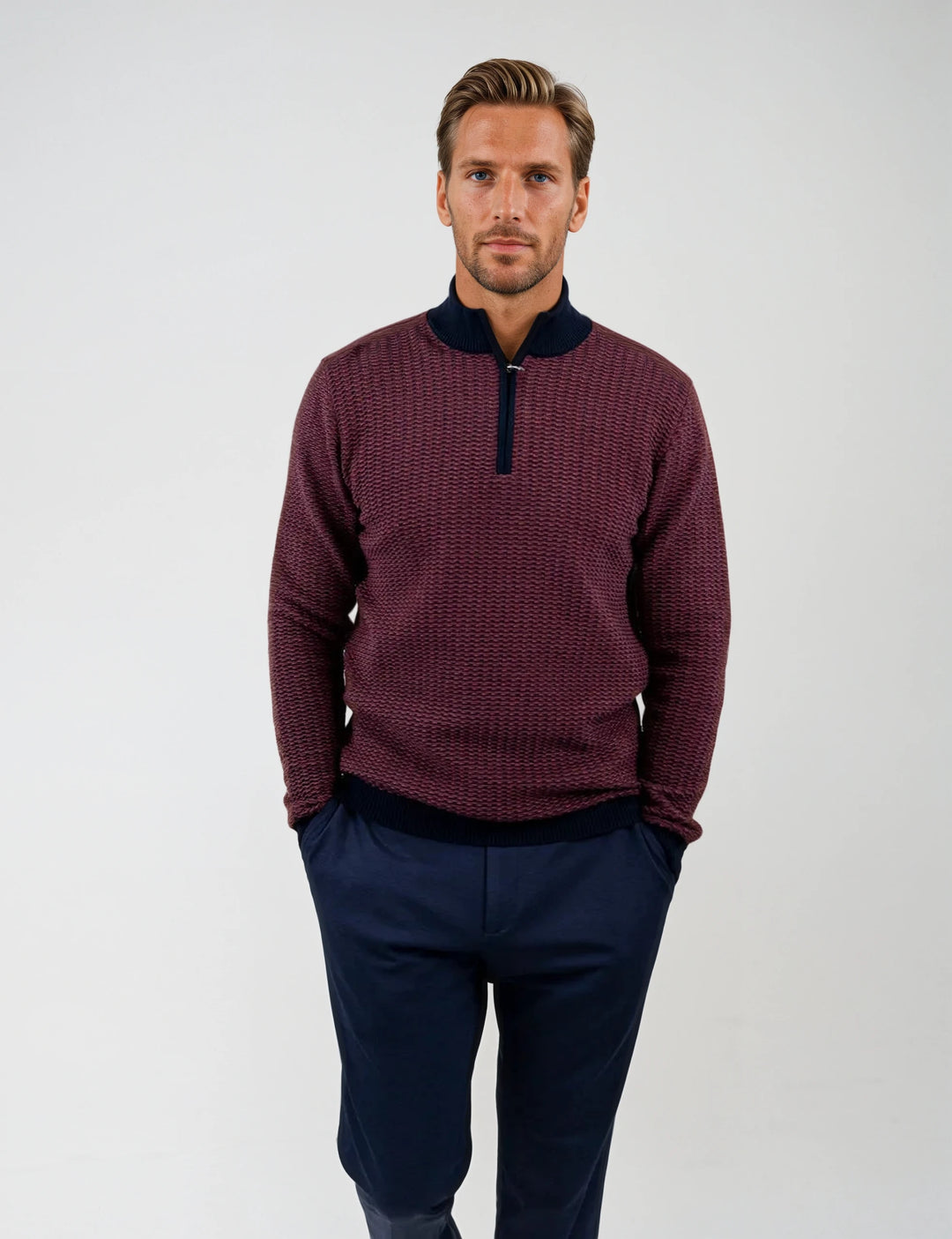 Navy Sweater S / NAVY