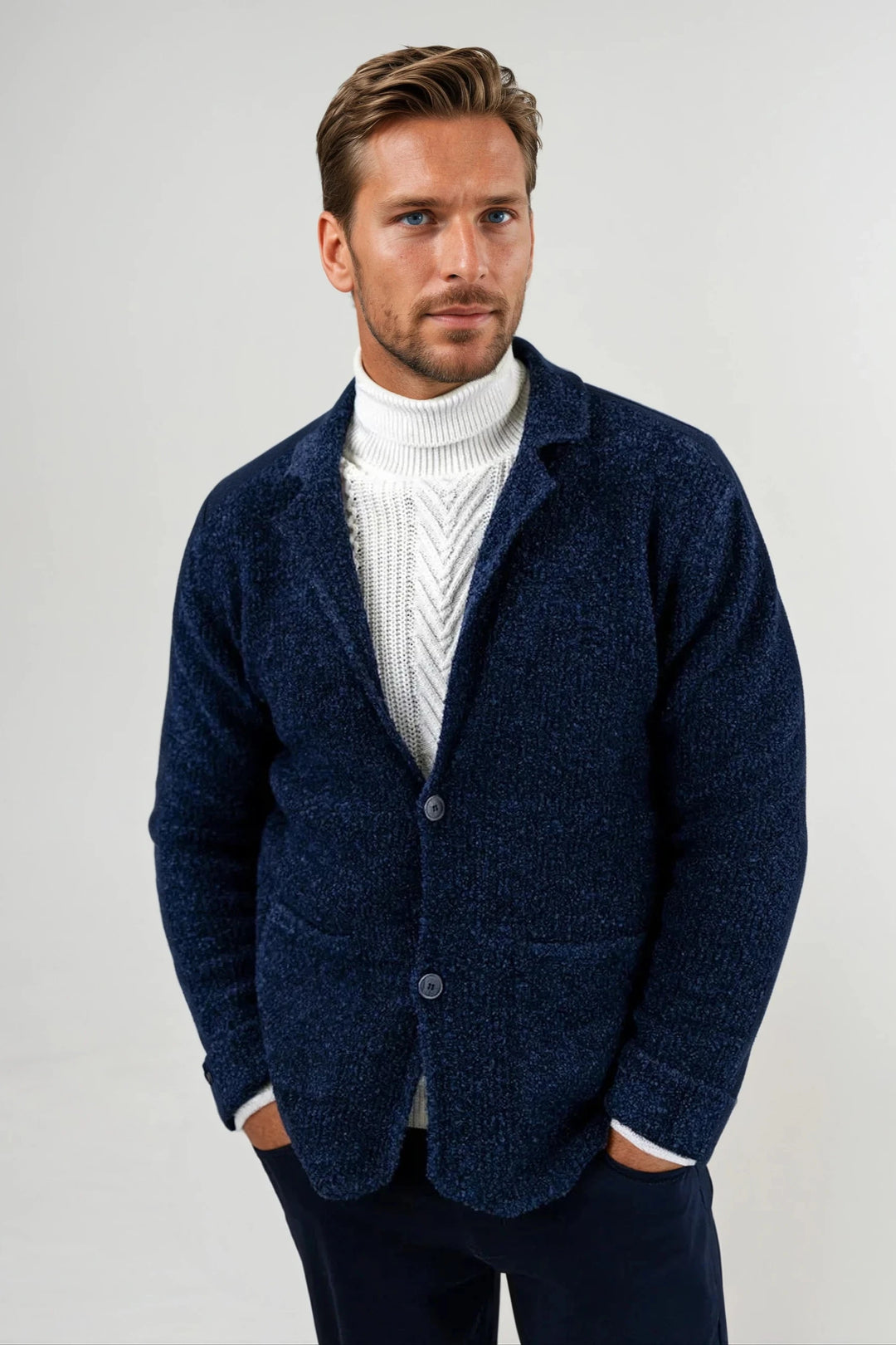 Navy Sweater S / NAVY