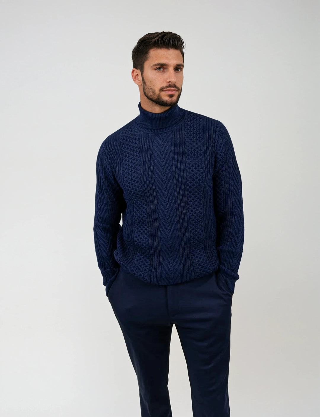 Navy Sweater S / NAVY