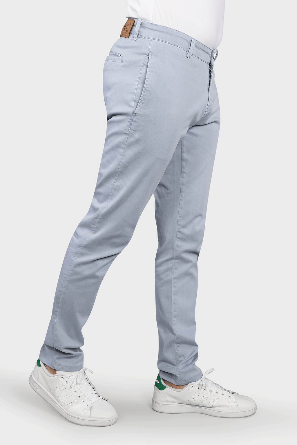 Flat Front Stretch Pants in Aqua - 7 Downie St.®