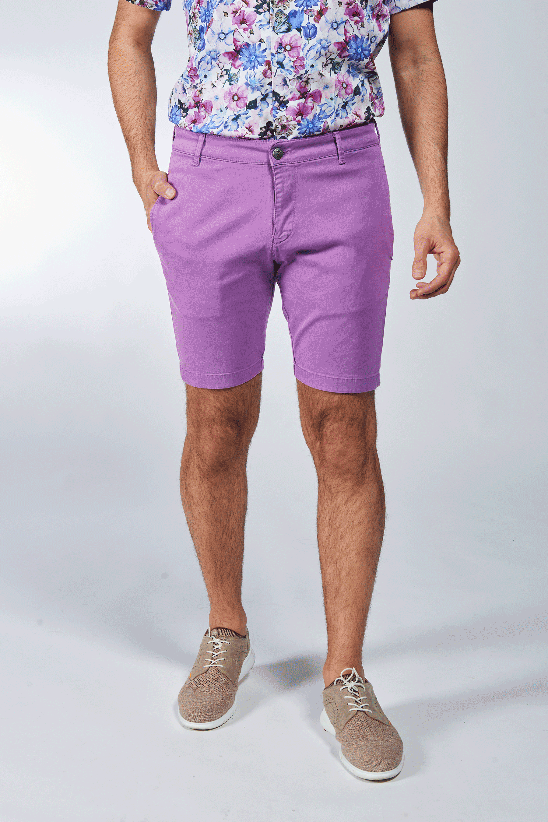 Purple on sale chino shorts