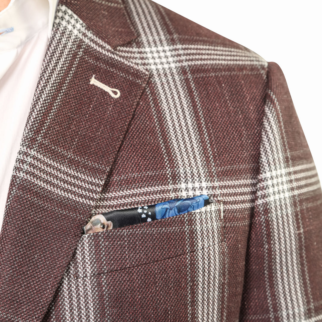 Santiago Brown Plaid Blazer - 7 Downie St.®