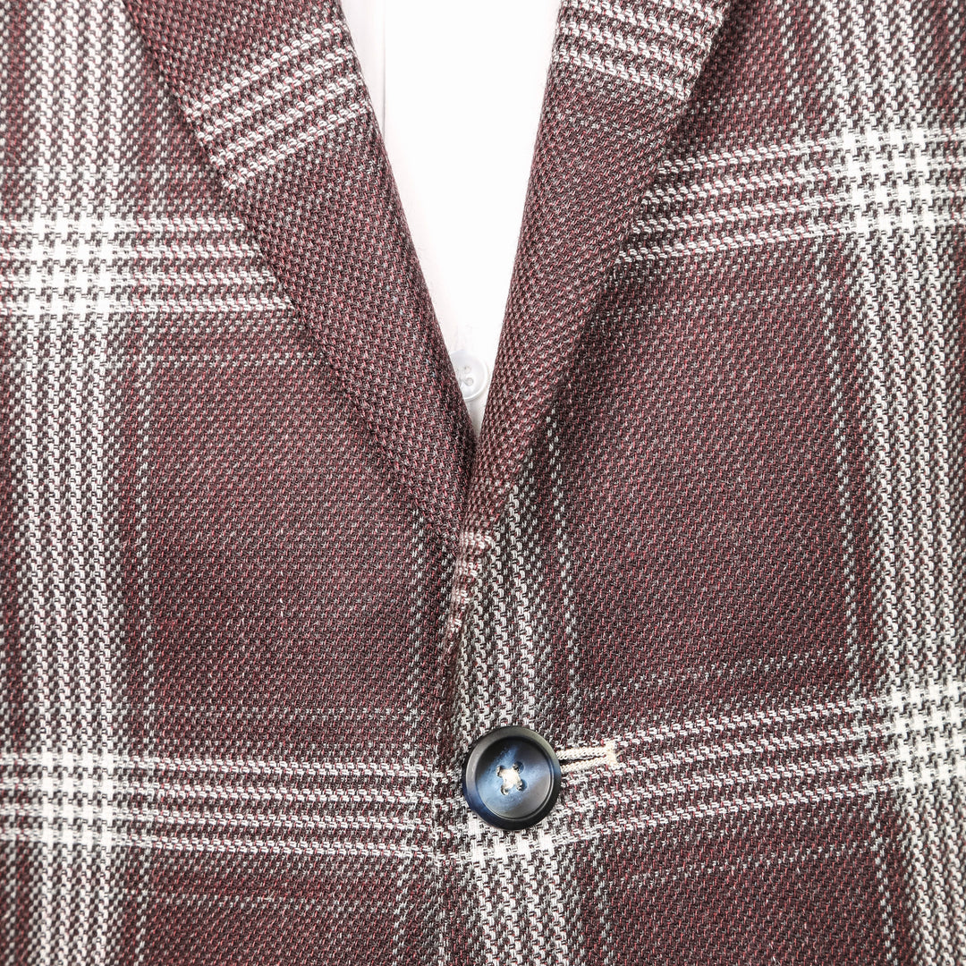 Santiago Brown Plaid Blazer - 7 Downie St.®