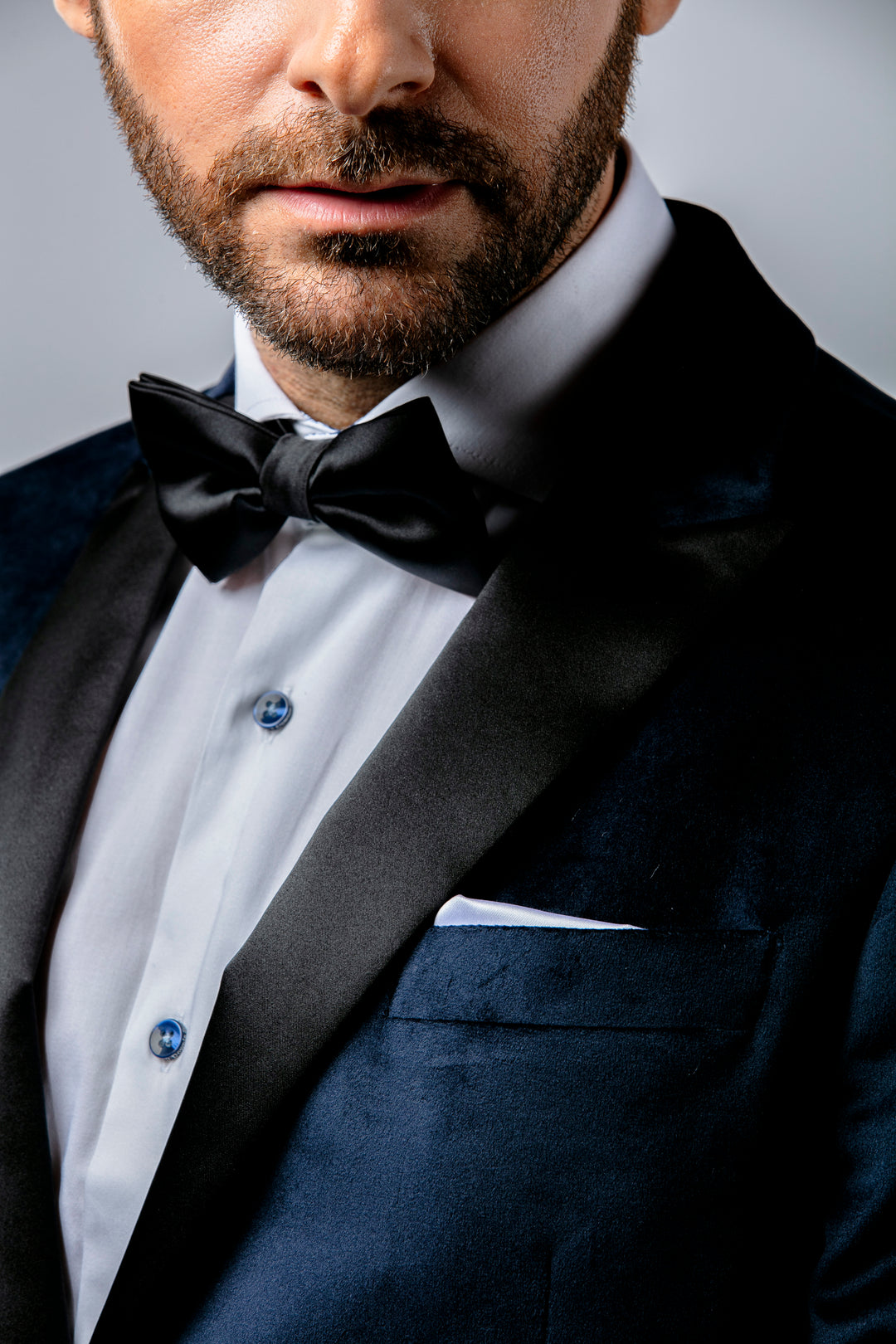 Wynn Solid Navy Dinner Jacket - 7 Downie St.®