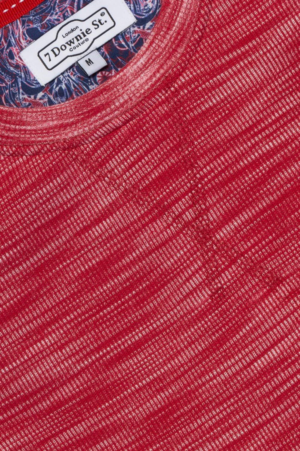 Raffino Cotton Blend Crewneck Scarlet - 7 Downie St.®